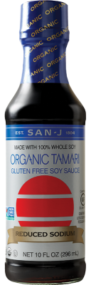 San-J Organic Gltuen-Free Lite Tamari Soy Sauce - Platinum Label (592ml) - Lifestyle Markets