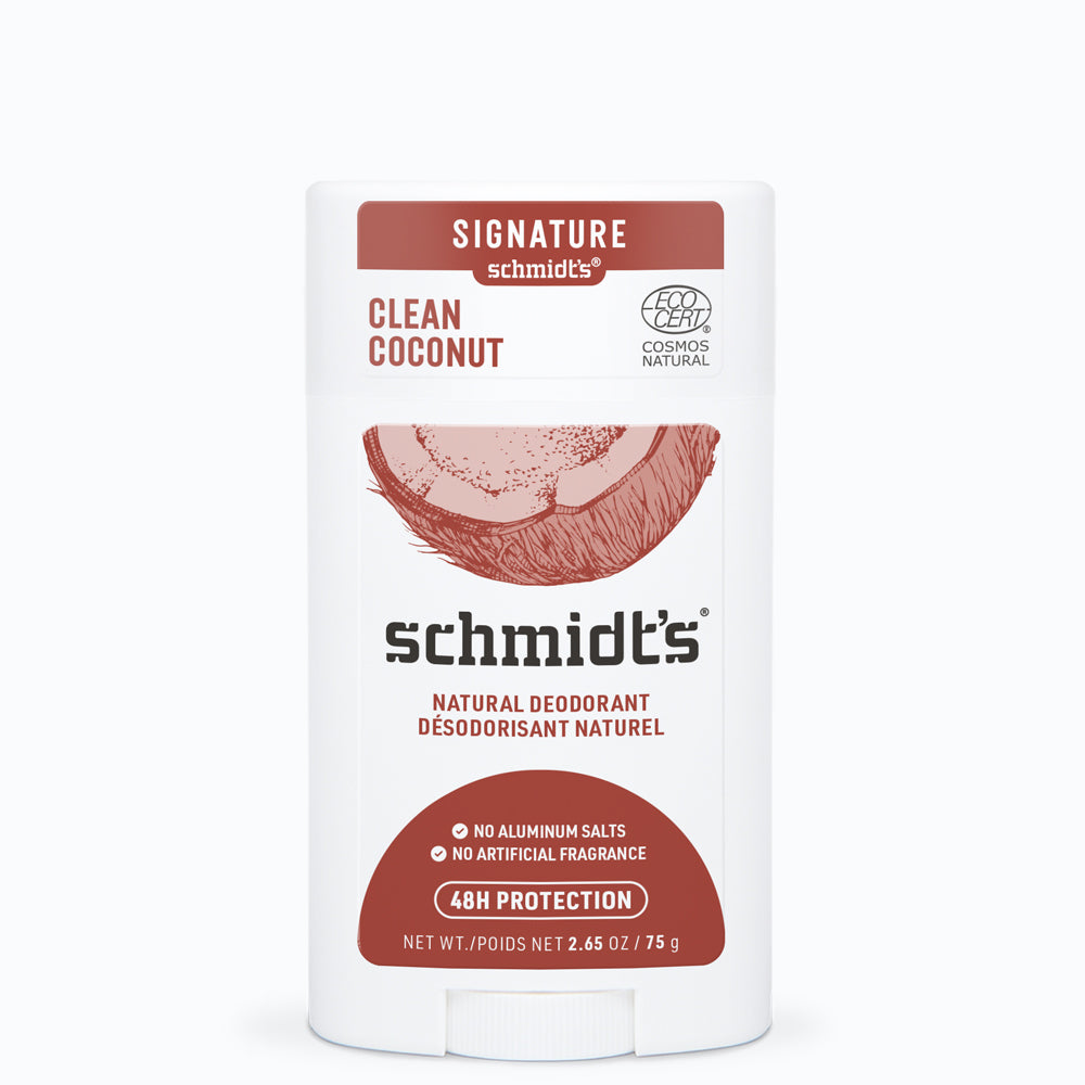Schmidt's Natural Deodorant - Clean Coconut (75g) - Lifestyle Markets
