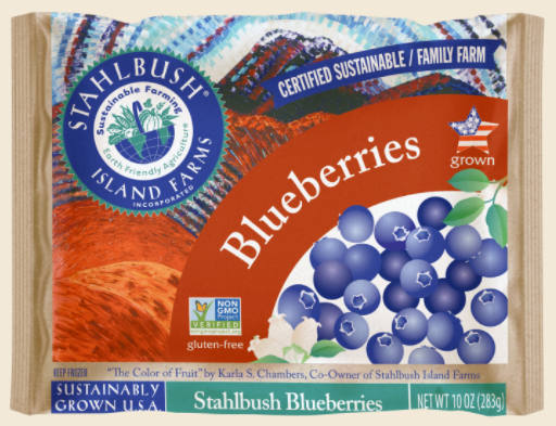 Stahlbush Frozen Blueberries (300gm) - Lifestyle Markets
