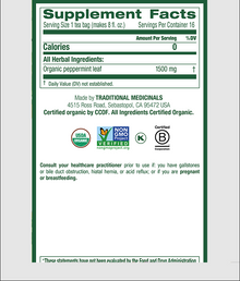 Traditional Medicinals Peppermint Tea (16 Bags) - Lifestyle Markets
