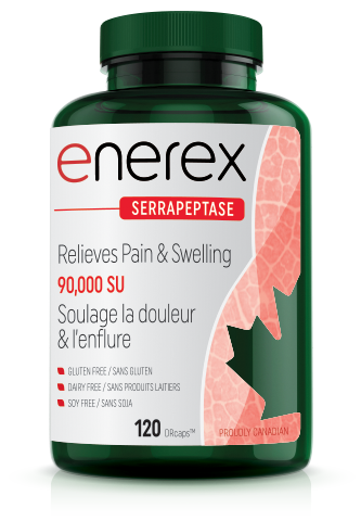 Enerex Serrapeptase 90,000 SU (120 DRCaps) - Lifestyle Markets