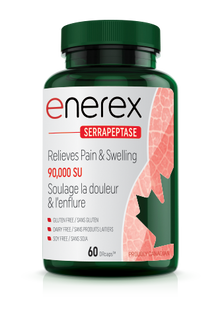 Enerex Serrapeptase 90,000 SU (60 DRCaps) - Lifestyle Markets