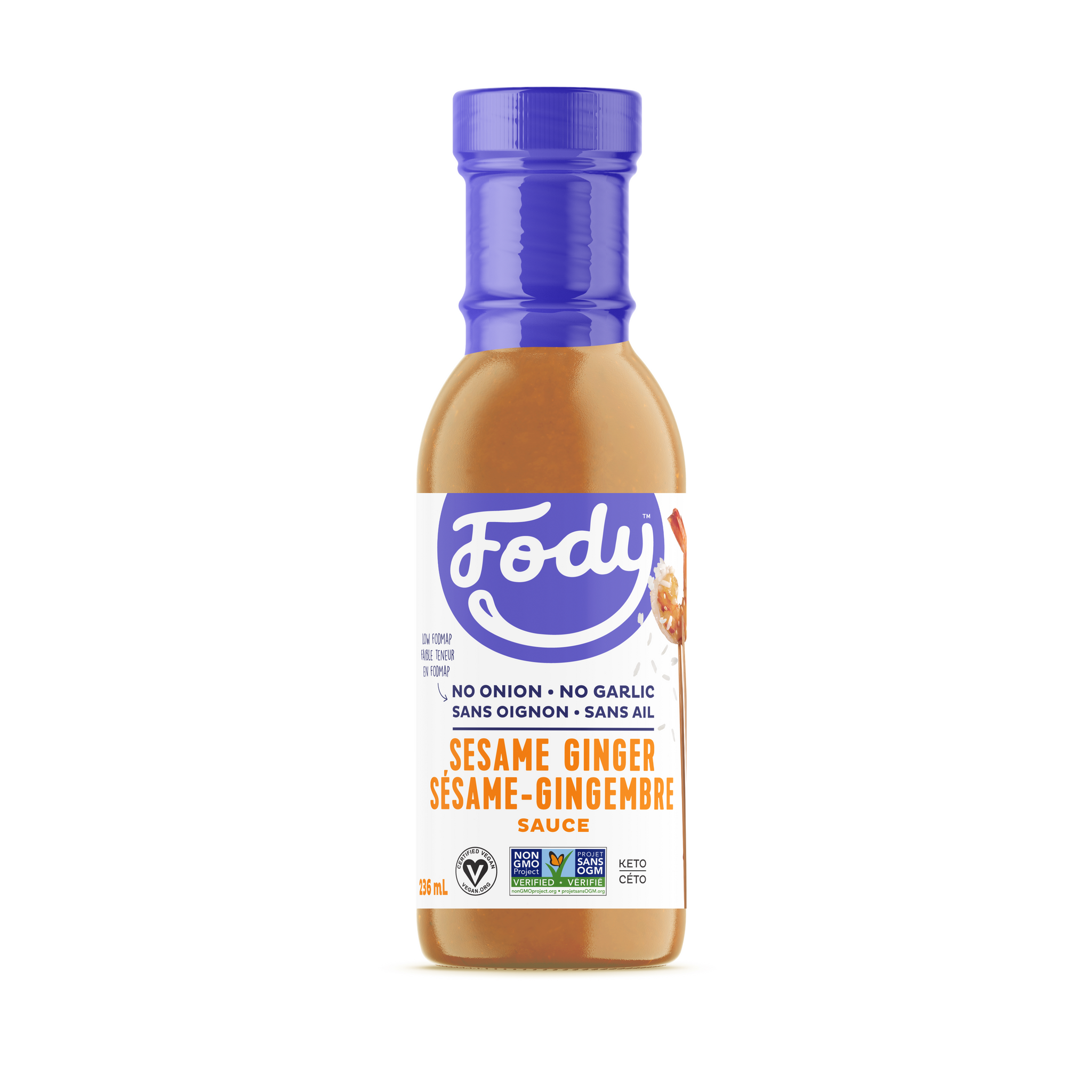 Fody Foods Sauce - Sesame Ginger (236ml) - Lifestyle Markets