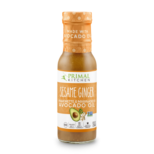 Primal Kitchen Vinaigrette & Marinade - Sesame Ginger (237ml) - Lifestyle Markets