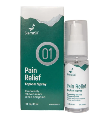 SierraSil Pain Relief Topical Spray (30ml) - Lifestyle Markets