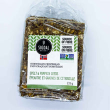 Sigdal Bakeri Spelt & Pumpkin Crispbread (235g) - Lifestyle Markets