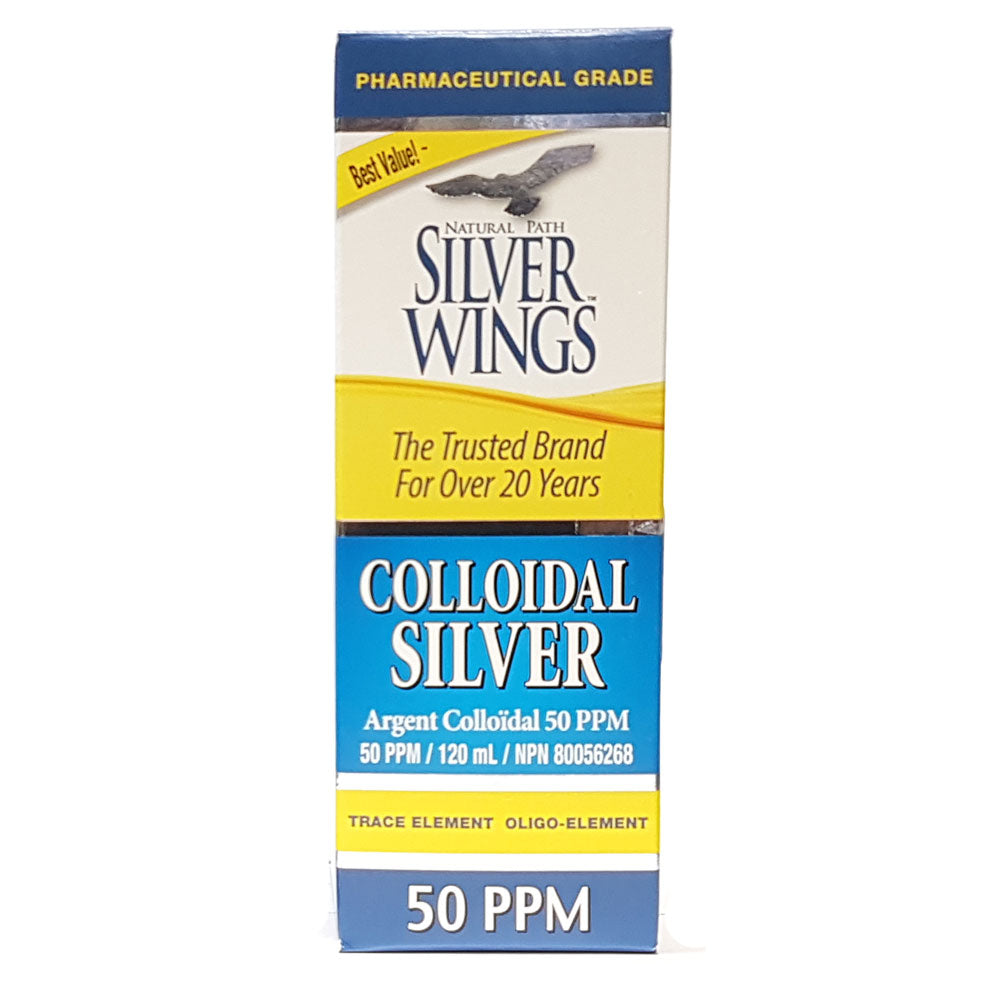 Silver Wings Colloidal Silver (50ppm) (120mL) - Lifestyle Markets