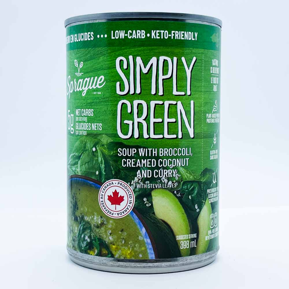 Sprague Keto-Friendly Soup - Simply Green (398ml) - Lifestyle Markets