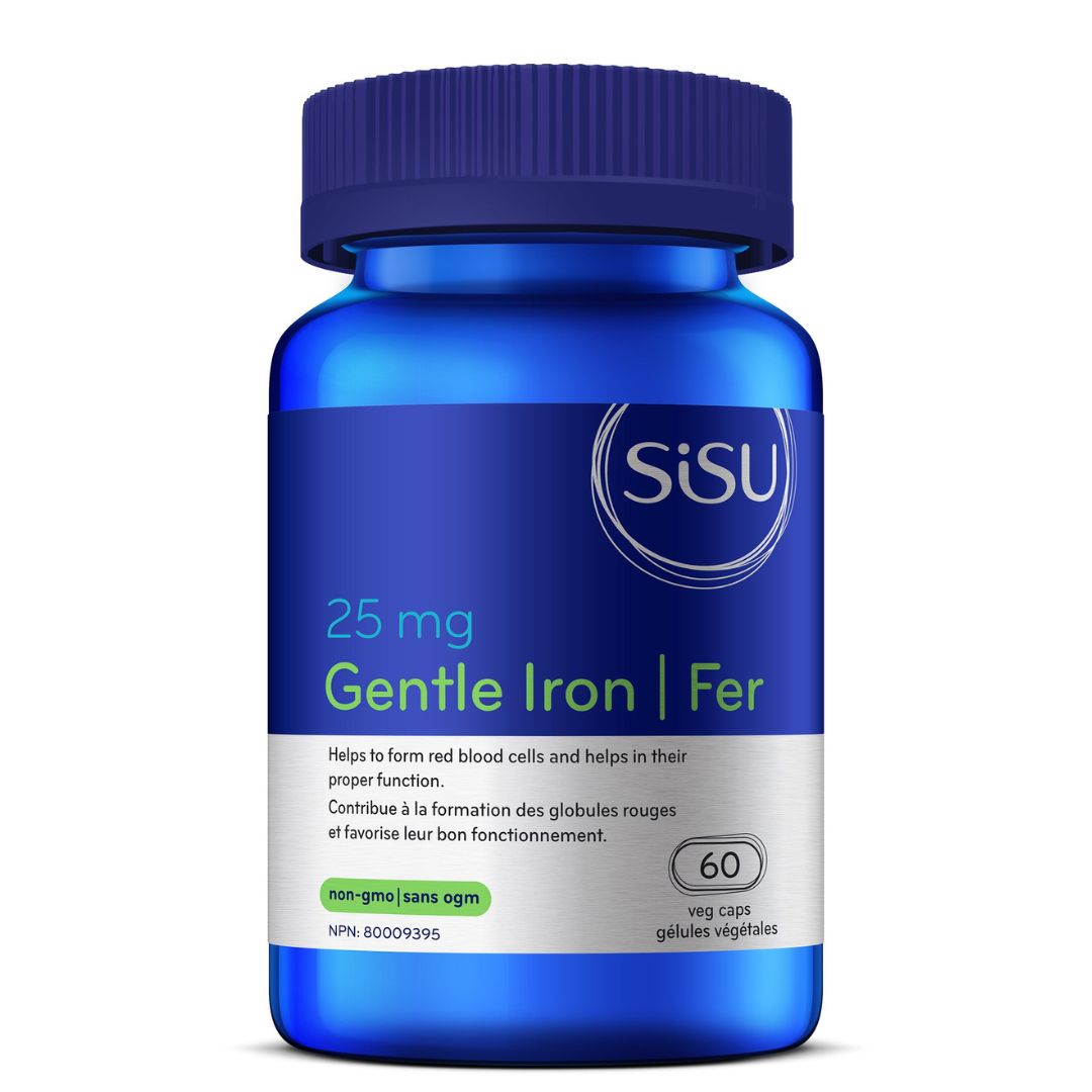Sisu Gentle Iron 25mg (60 Veg Caps) - Lifestyle Markets