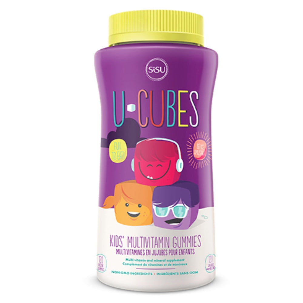 Sisu U-Cubes Kids' Multivitamin (120 Gummies) - Lifestyle Markets