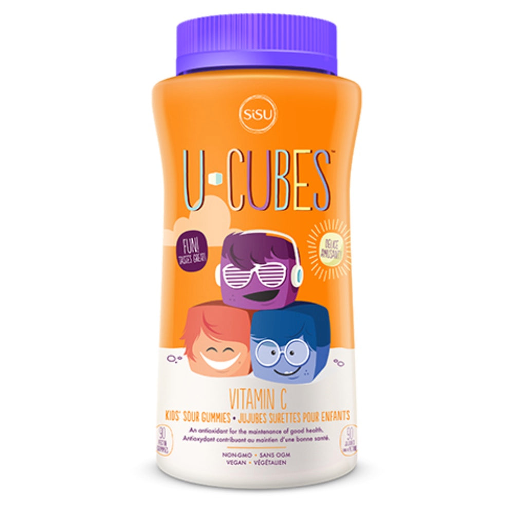 Sisu U-Cubes Vitamin C (125mg) (90 Gummies) - Lifestyle Markets