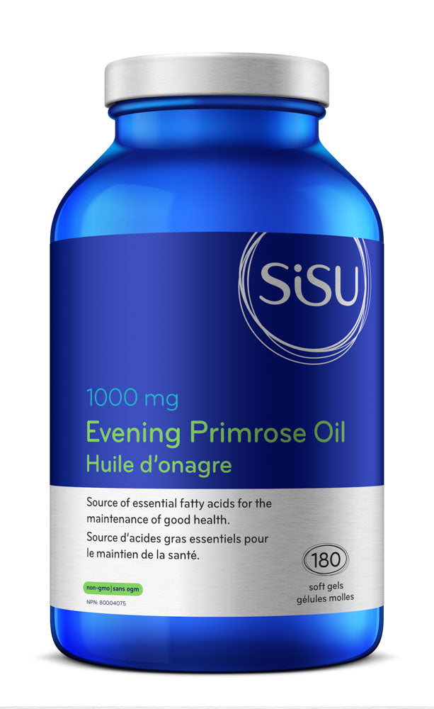 Sisu Evening Primrose Oil (1000mg) (180 Soft Gels) - Lifestyle Markets