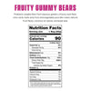 Smart Sweets Gummy Bears Fruity (50g) - Lifestyle Markets