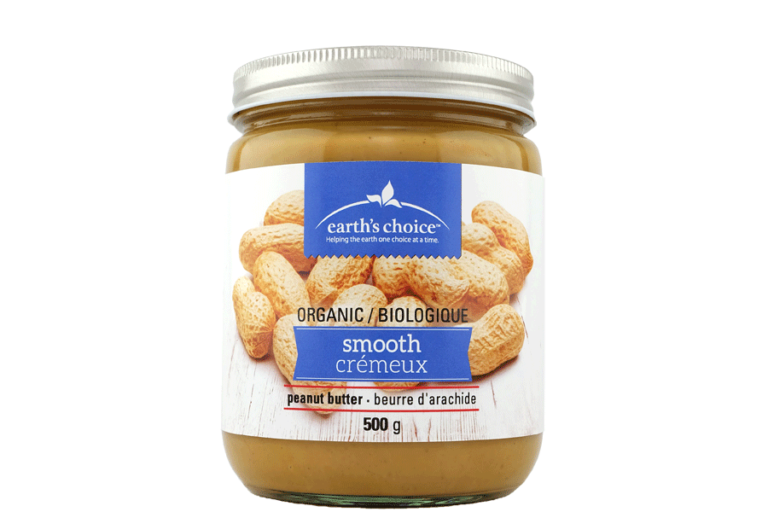 Earth's Choice Organic Peanut Butter - Smooth (500g) - Lifestyle Markets
