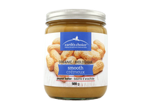 Earth's Choice Organic Peanut Butter - Smooth (500g) - Lifestyle Markets