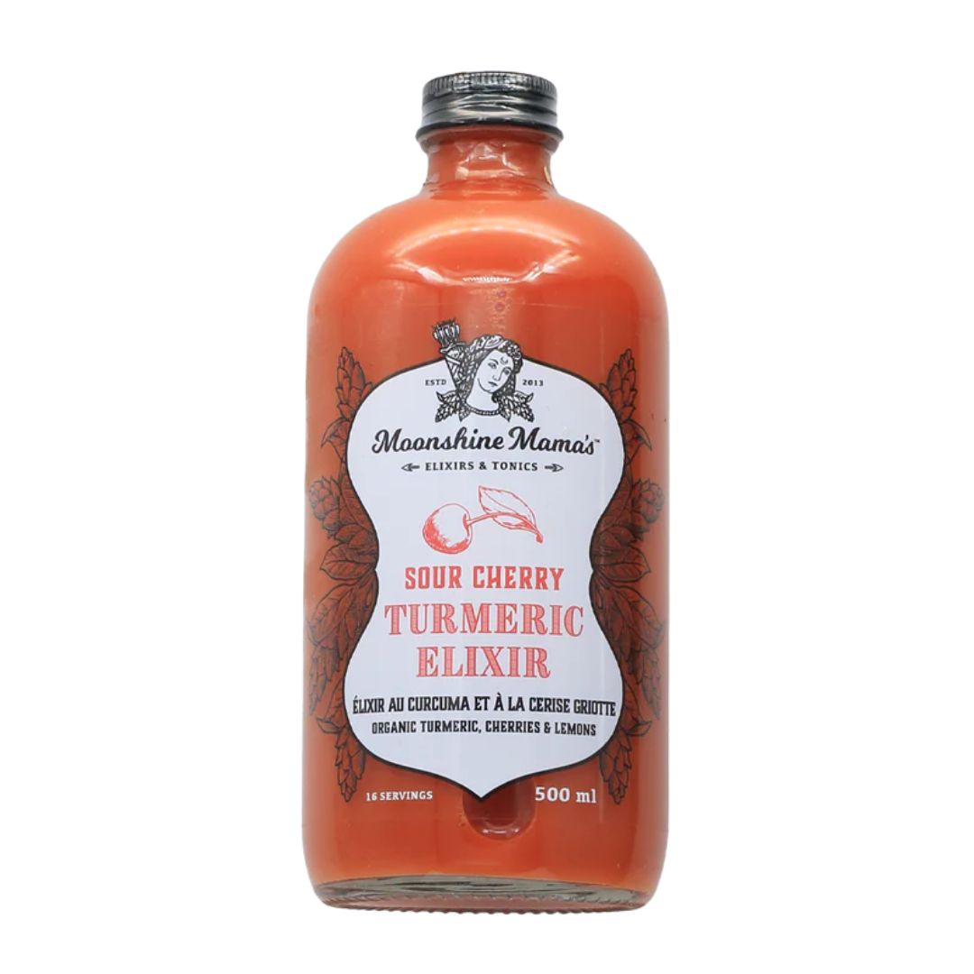 Moonshine Mamas Organic Sour Cherry Elixir (500ml) - Lifestyle Markets