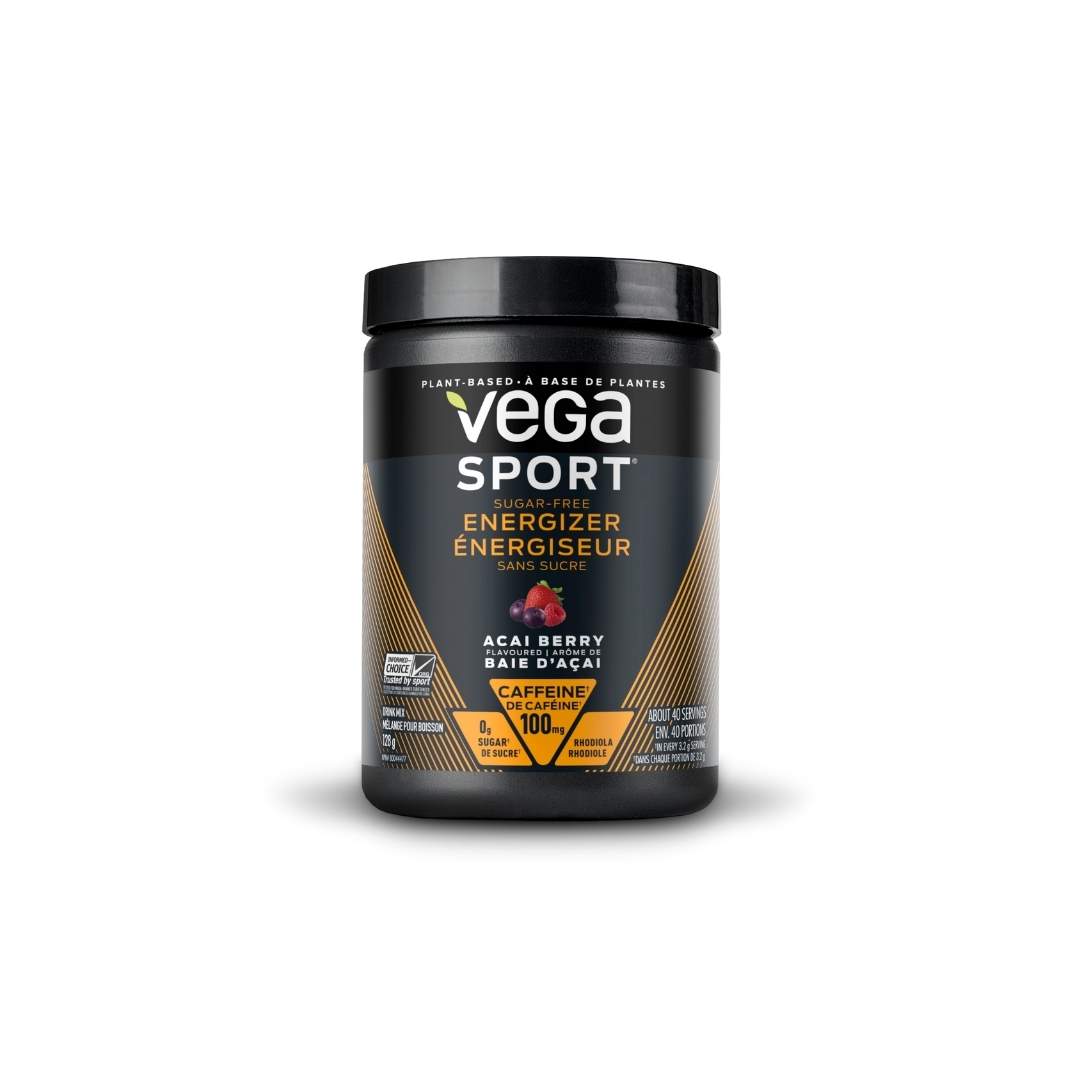 Vega Sport Sugar-Free Energizer - Acai Berry (128g) - Lifestyle Markets