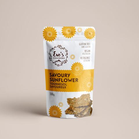 Eves Crackers Savoury Sunflower (108g) - Lifestyle Markets