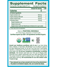 Traditional Medicinals Everyday Detox Lemon Tea (16 Bags) - Lifestyle Markets