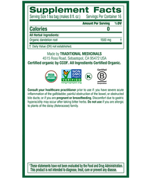 Traditional Medicinals Roasted Dandelion Tea (16 Bags) - Lifestyle Markets