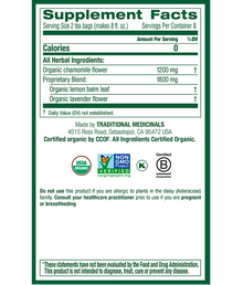 Traditional Medicinals Chamomile & Lavender Tea (16 Bags) - Lifestyle Markets