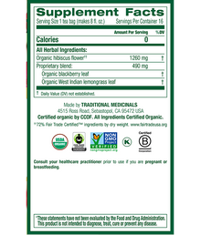 Traditional Medicinals Hibiscus Tea (16 Bags) - Lifestyle Markets