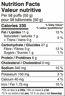 GoGo Quinoa Puffs - Vegan White Cheddar (113g) - Lifestyle Markets