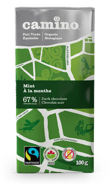 Camino Mint Dark Chocolate (100g) - Lifestyle Markets