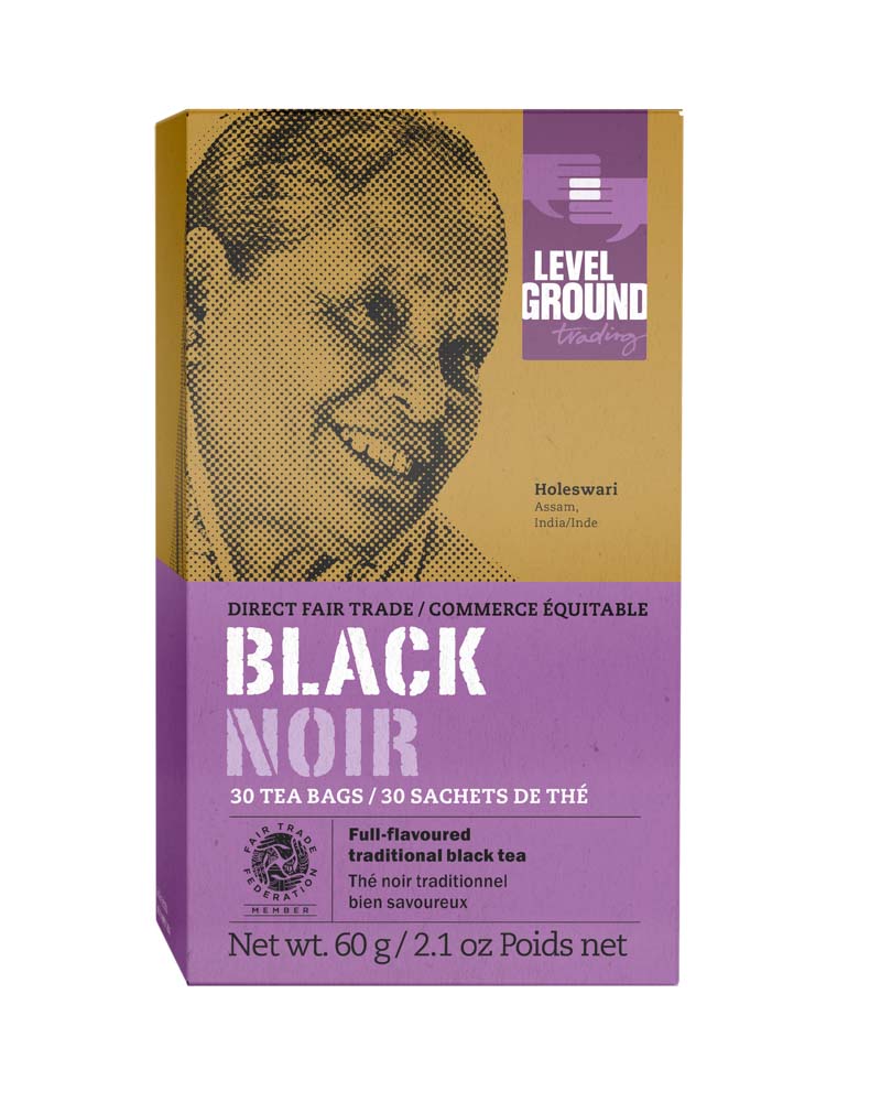 Level Ground Direct Fair Trade Black Tea (30 teabags) - Lifestyle Markets