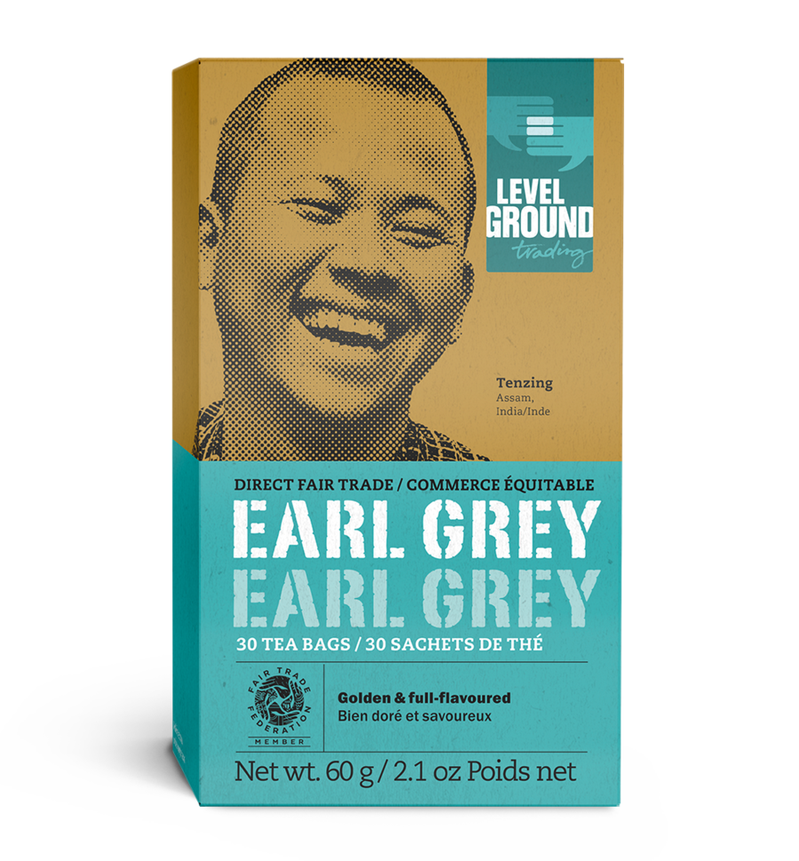 Level Ground Direct Fair Trade Earl Grey Tea (30 teabags) - Lifestyle Markets