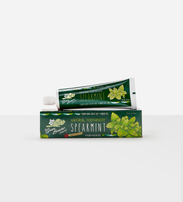 Green Beaver Toothpaste - Spearmint (75ml) - Lifestyle Markets