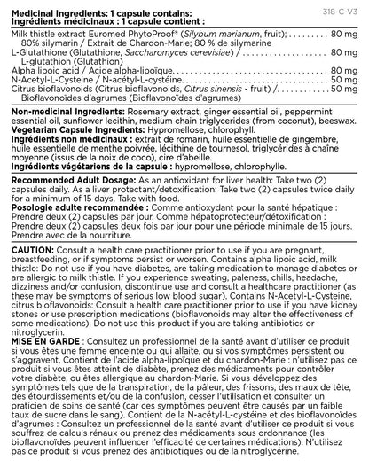 Platinum Naturals Total Liver Care (60 VLCaps) - Lifestyle Markets