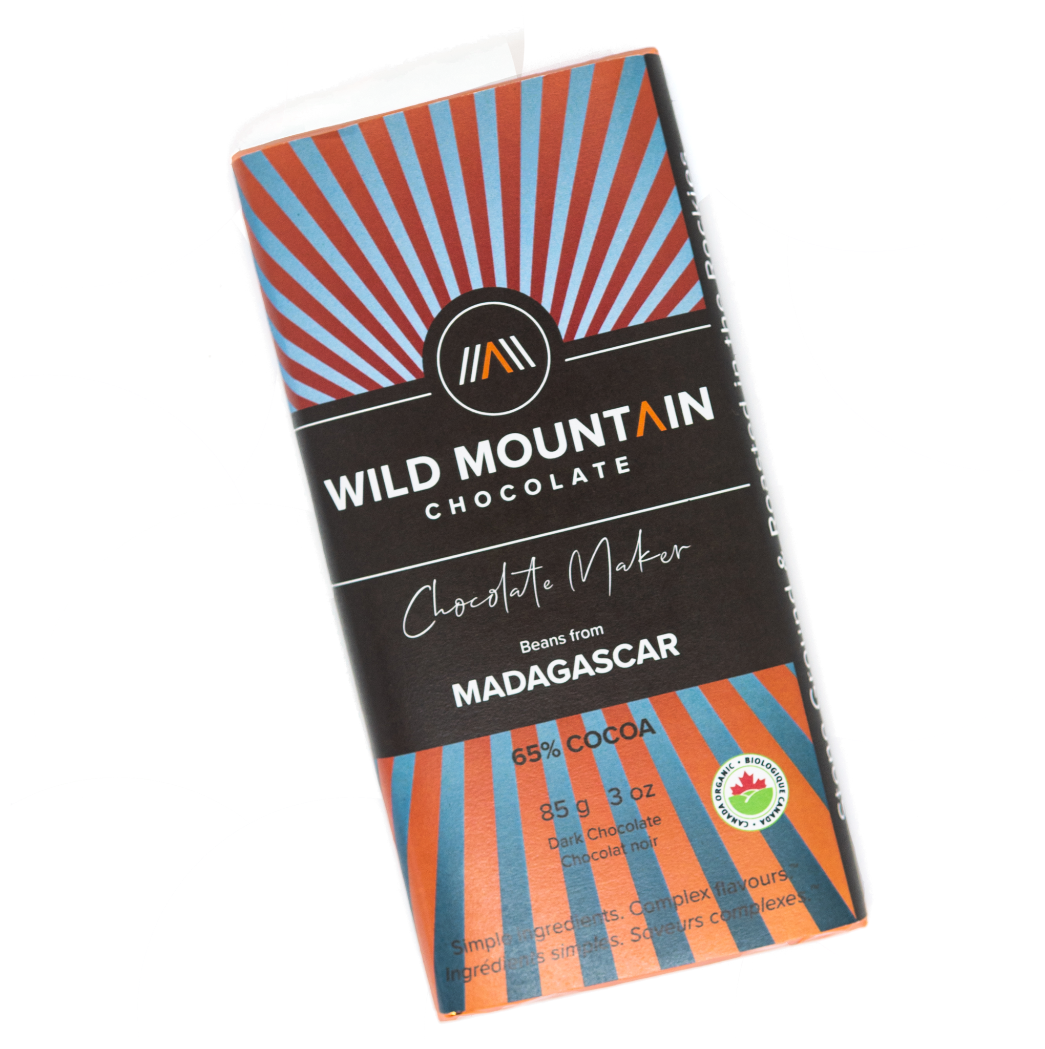 Wild Mountain Chocolate - 65% Cocoa Madagascar (85g) - Lifestyle Markets
