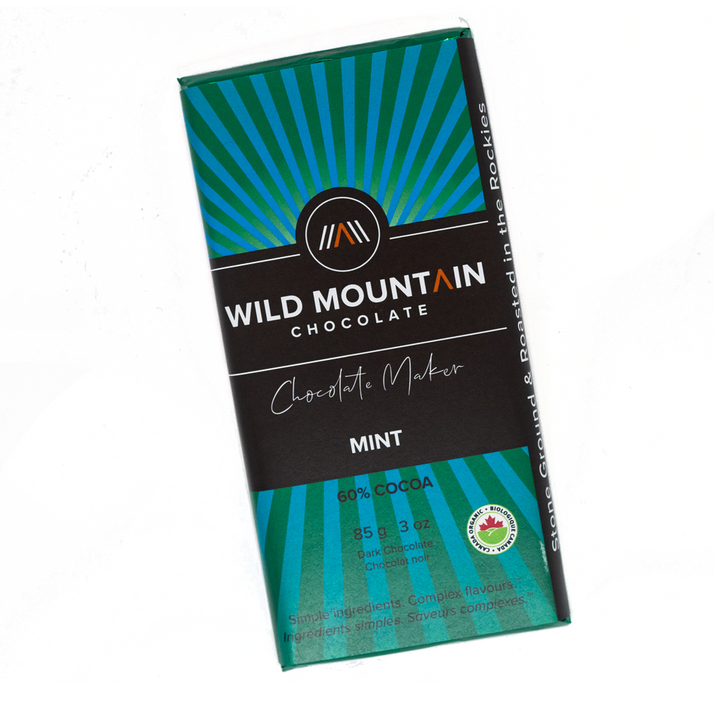 Wild Mountain Chocolate - 60% Cocoa Mint (85g) - Lifestyle Markets