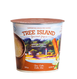 Tree Island Greek Yogurt - Chai Latte (325ml) - Lifestyle Markets