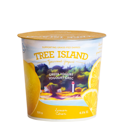 Tree Island Greek Yogurt - Lemon (325ml) - Lifestyle Markets