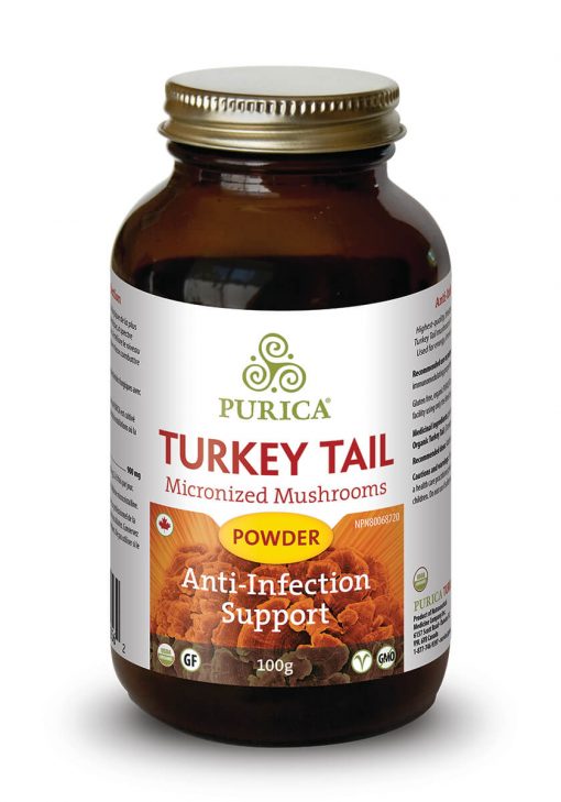 Purica Turkey Tail Powder (100g) - Lifestyle Markets