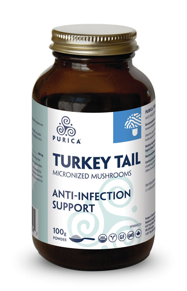 Purica Turkey Tail Powder (100g) - Lifestyle Markets