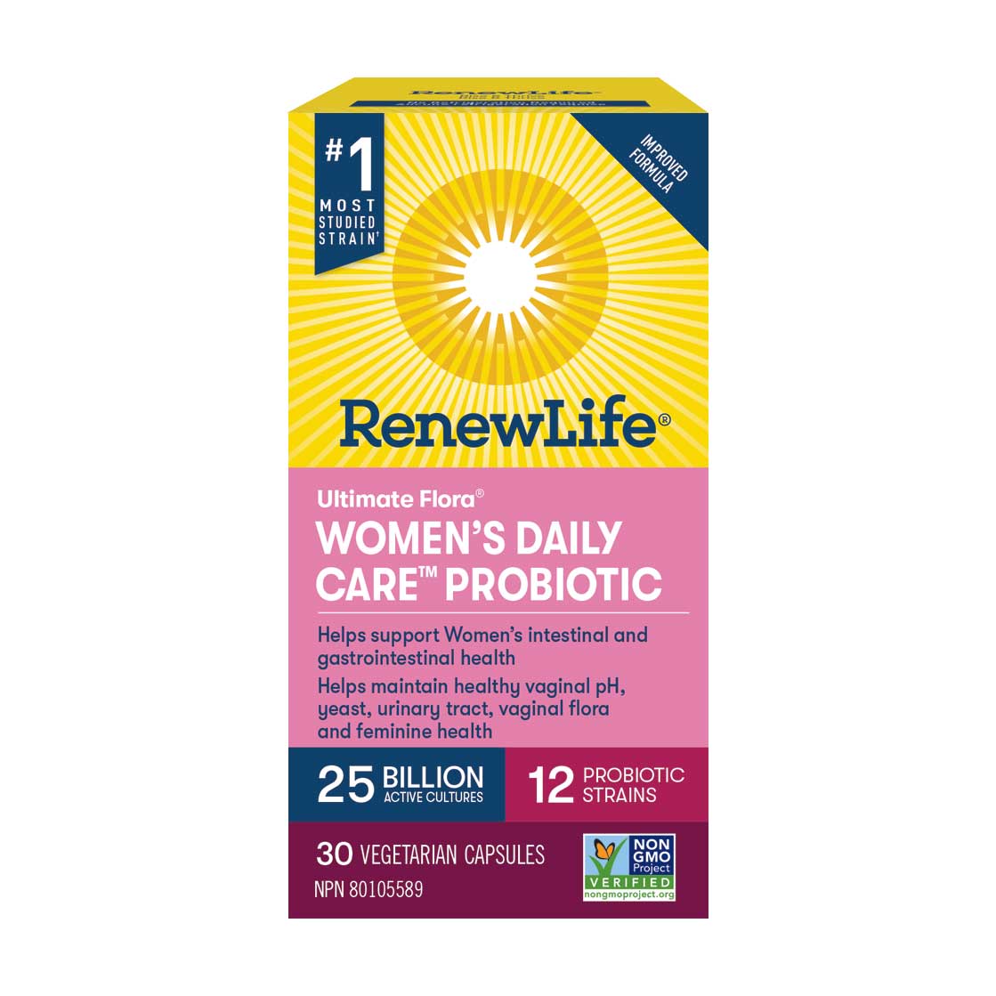 Renew Life Ultimate Flora for Women 25B (30 VCaps) - Lifestyle Markets