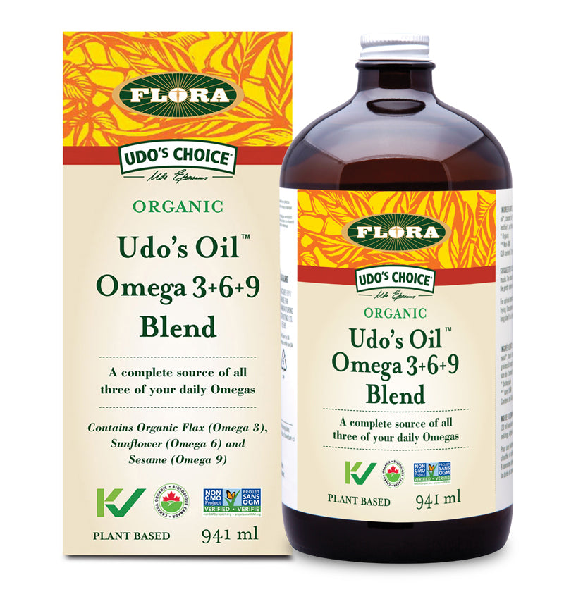 Flora Organic Udo's Oil 3-6-9 Blend (941ml) - Lifestyle Markets
