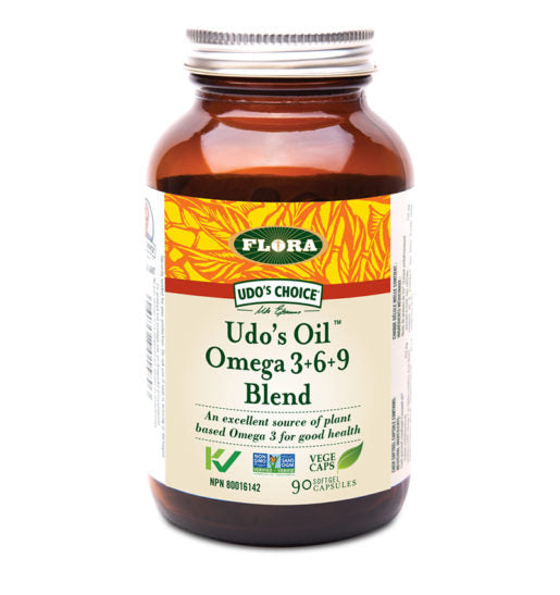Flora Udo's Oil 3-6-9 Blend (90 Softgel Capsules) - Lifestyle Markets