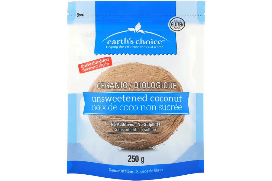 Earth's Choice Unsweetened Coconut (250g) - Lifestyle Markets