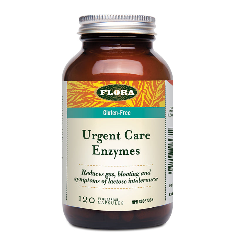 Flora Urgent Care Enzyme (120 VCaps) - Lifestyle Markets
