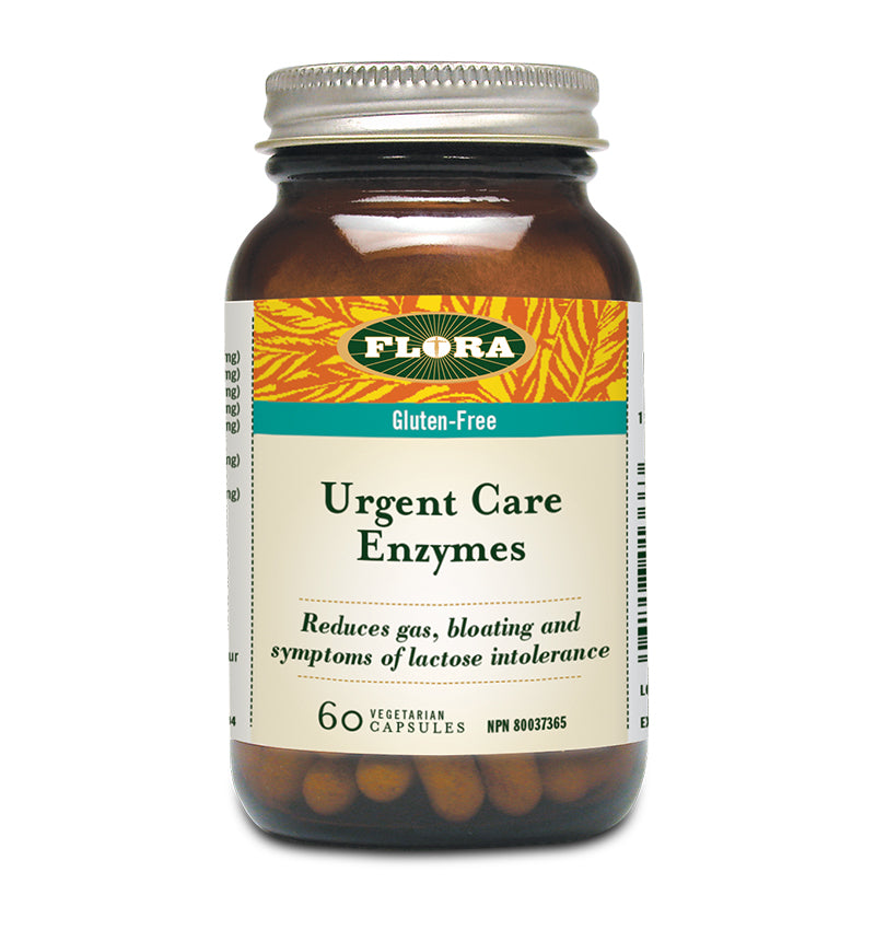 Flora Urgent Care Enzyme (60 VCaps) - Lifestyle Markets