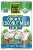 Native Forest Organic Unsweetened Light Coconut Milk (398ml) - Lifestyle Markets