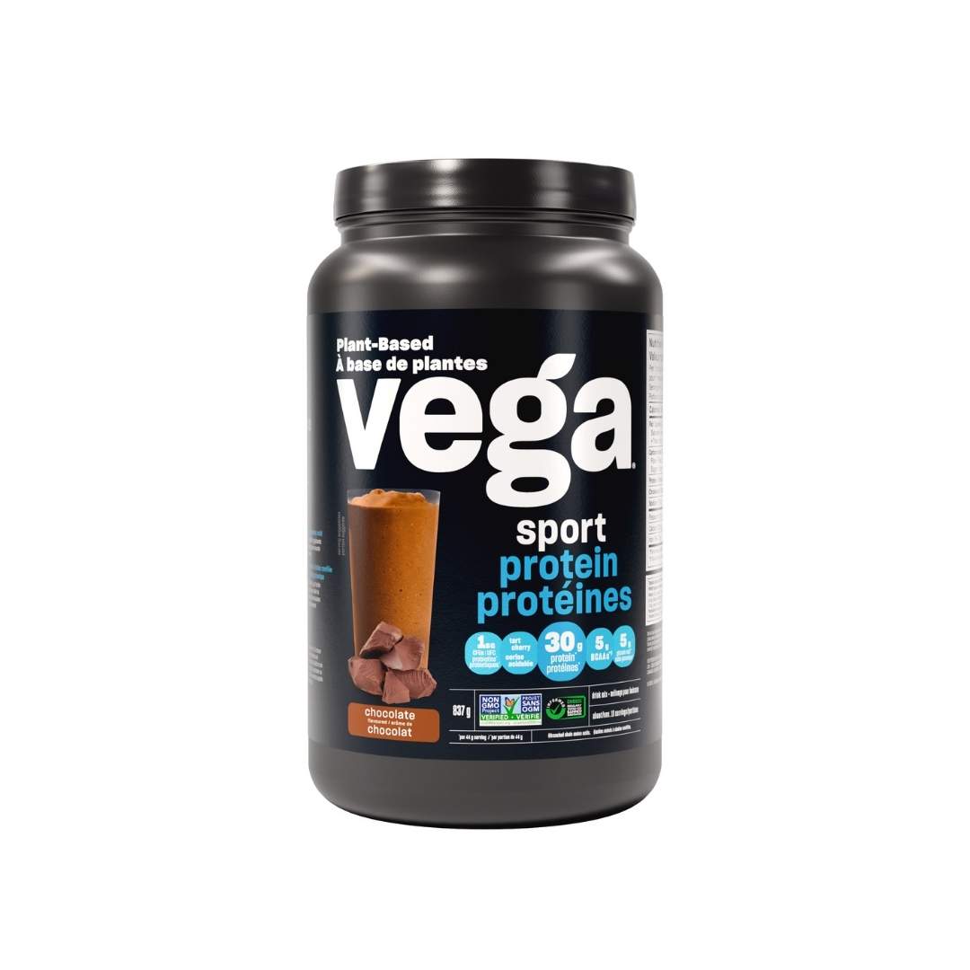 Vega Sport Protein - Chocolate Flavour (837g) - Lifestyle Markets