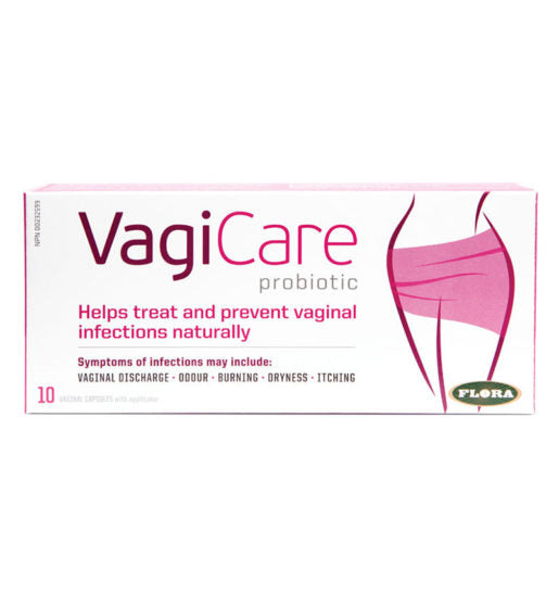Flora VagiCare Probiotic (10 Vaginal Caps w/ Appl.) - Lifestyle Markets