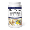 Natural Factors Whey Factors Grass Fed Whey Protein - French Vanilla (1kg) - Lifestyle Markets