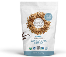 One Degree Organic Sprouted Oat Granola - Vanilla Chia (312g) - Lifestyle Markets