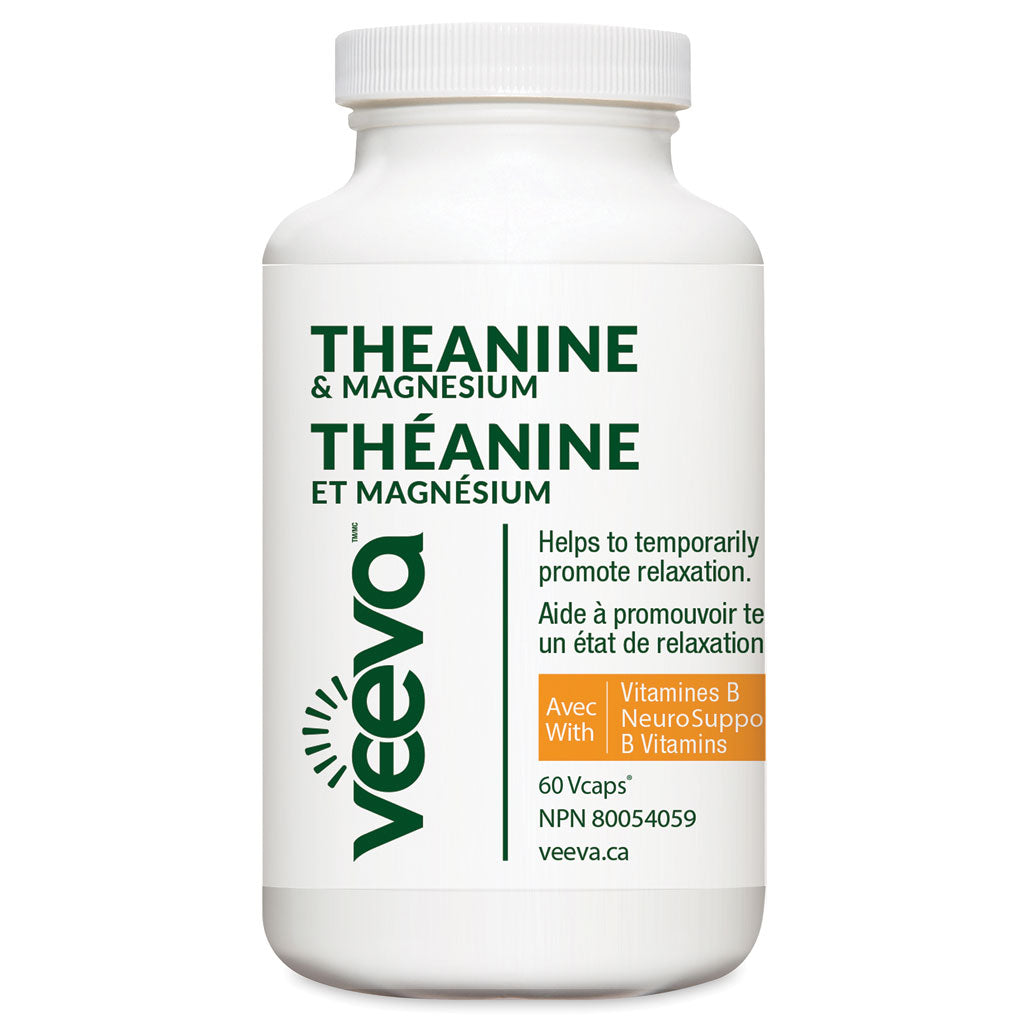 Veeva Theanine & Magnesium (60 vcaps) - Lifestyle Markets